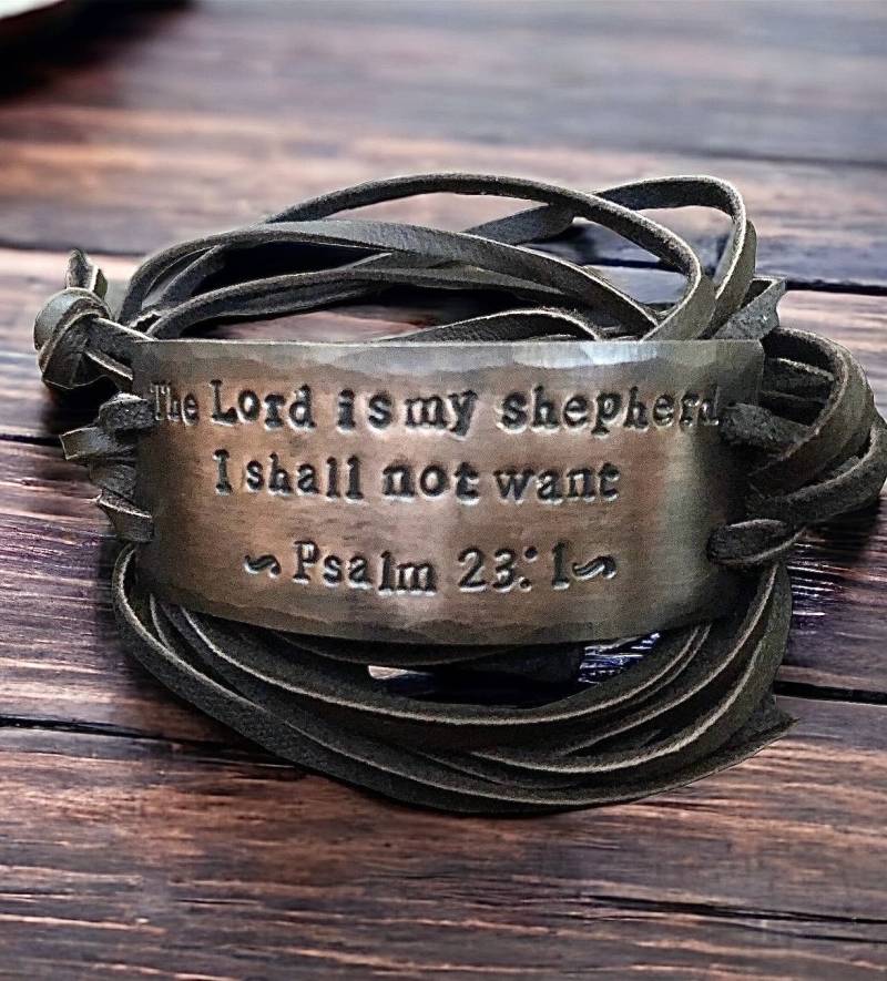 Der Herr Ist Mein Hirte Psalm 23 1 Armband Der Herr Ist Mein Hirte Psalm 23 1 Armband von DESIGNbyANCE