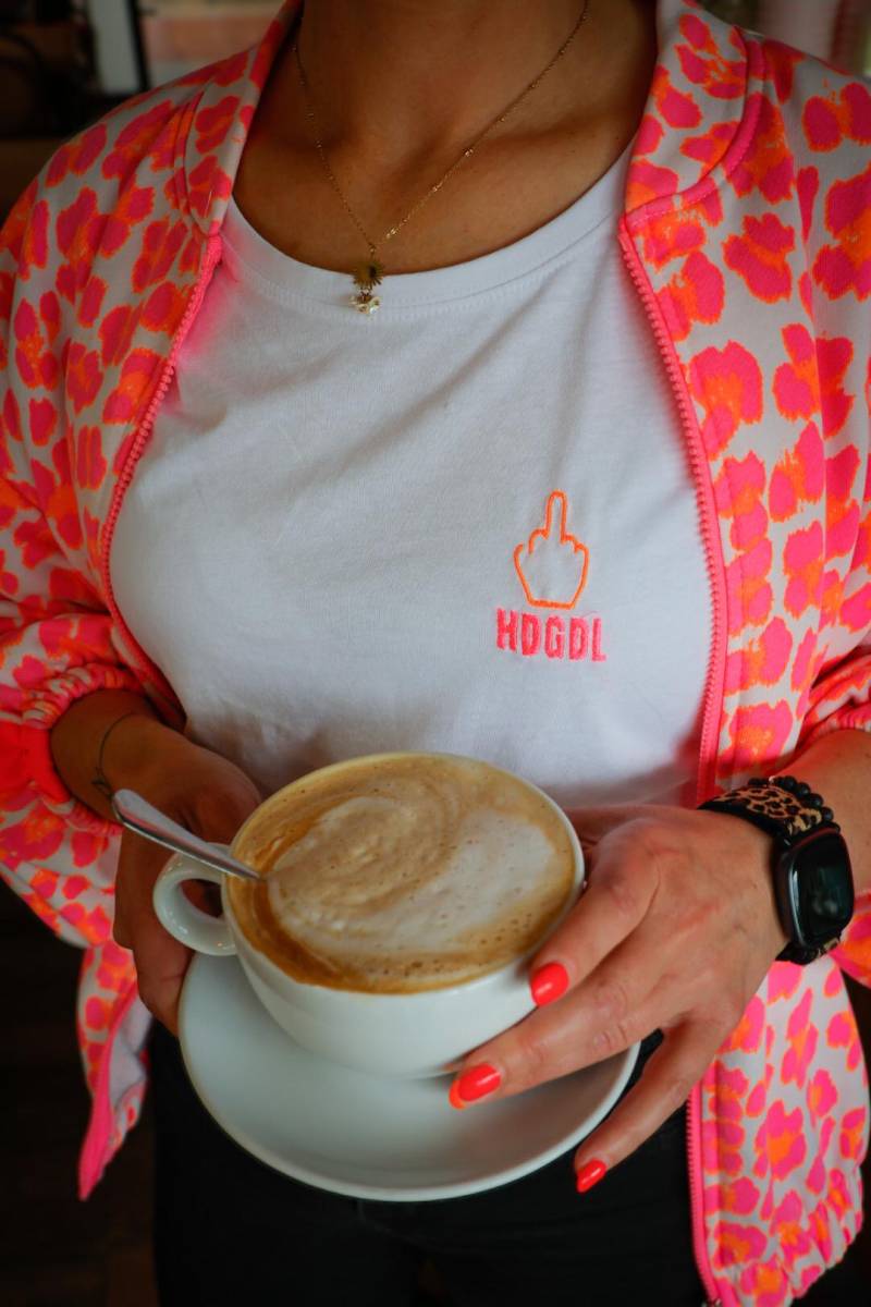 Hdgdl - T-Shirt Mit Mittelfinger-statement | Boho Meets Attitude Oversized Unisex Shirt Hdgdl - T-Shirt Mit Mittelfinger-statement | Boho Meets Attitude Oversized Unisex Shirt von DESIGNbyMEVA