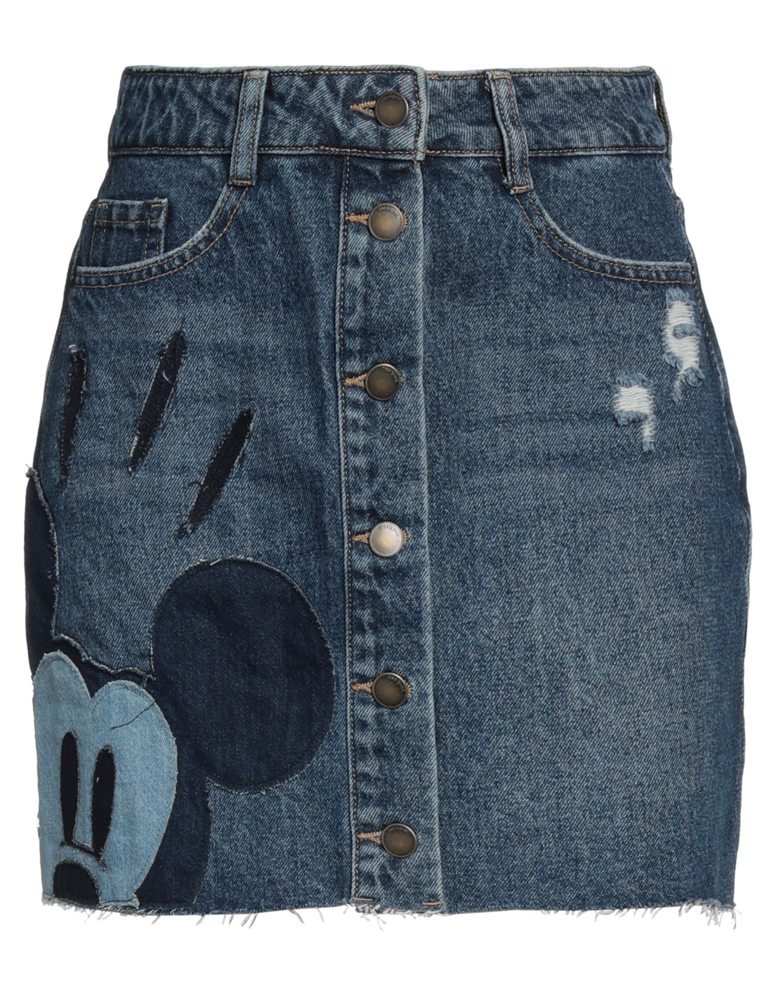 DESIGUAL x DISNEY Jeansrock Damen Blau von DESIGUAL x DISNEY