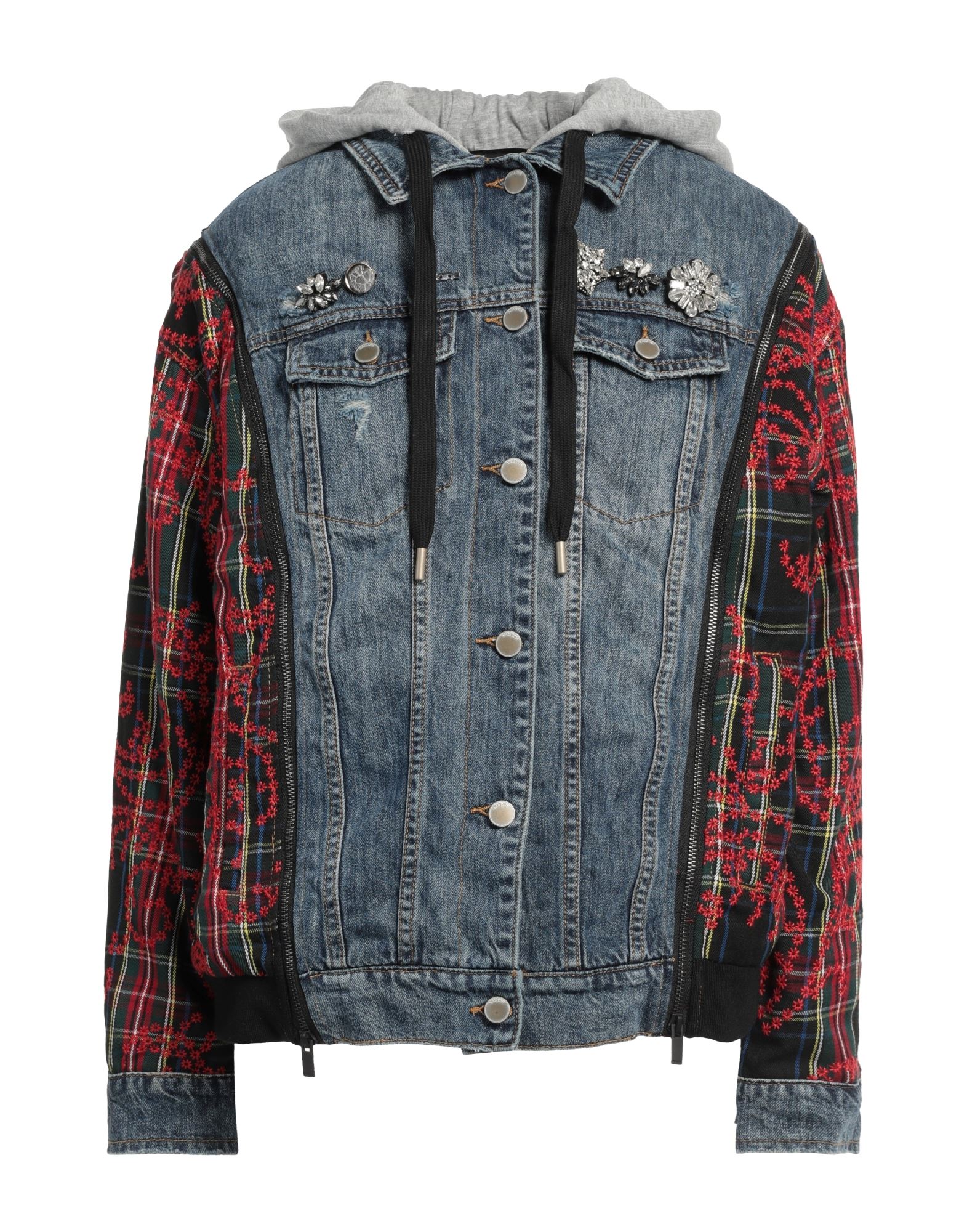 DESIGUAL Jeansjacke/-mantel Damen Blau von DESIGUAL