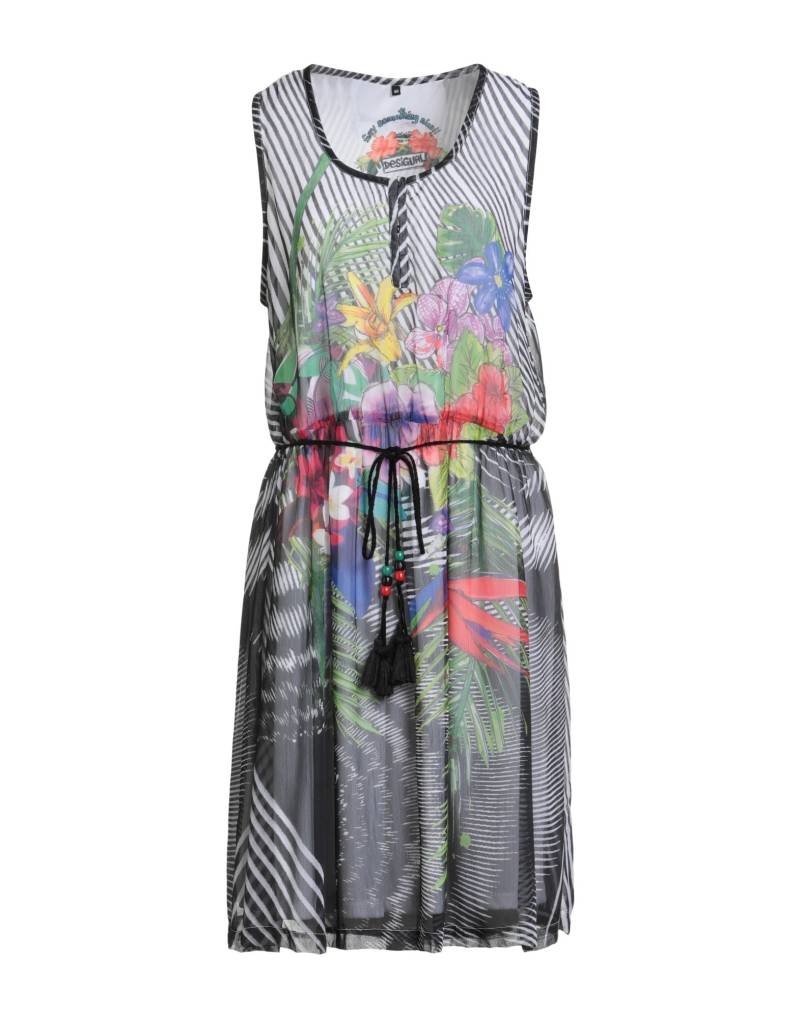 DESIGUAL Midi-kleid Damen Schwarz DESIGUAL Midi-kleid Damen Schwarz von DESIGUAL