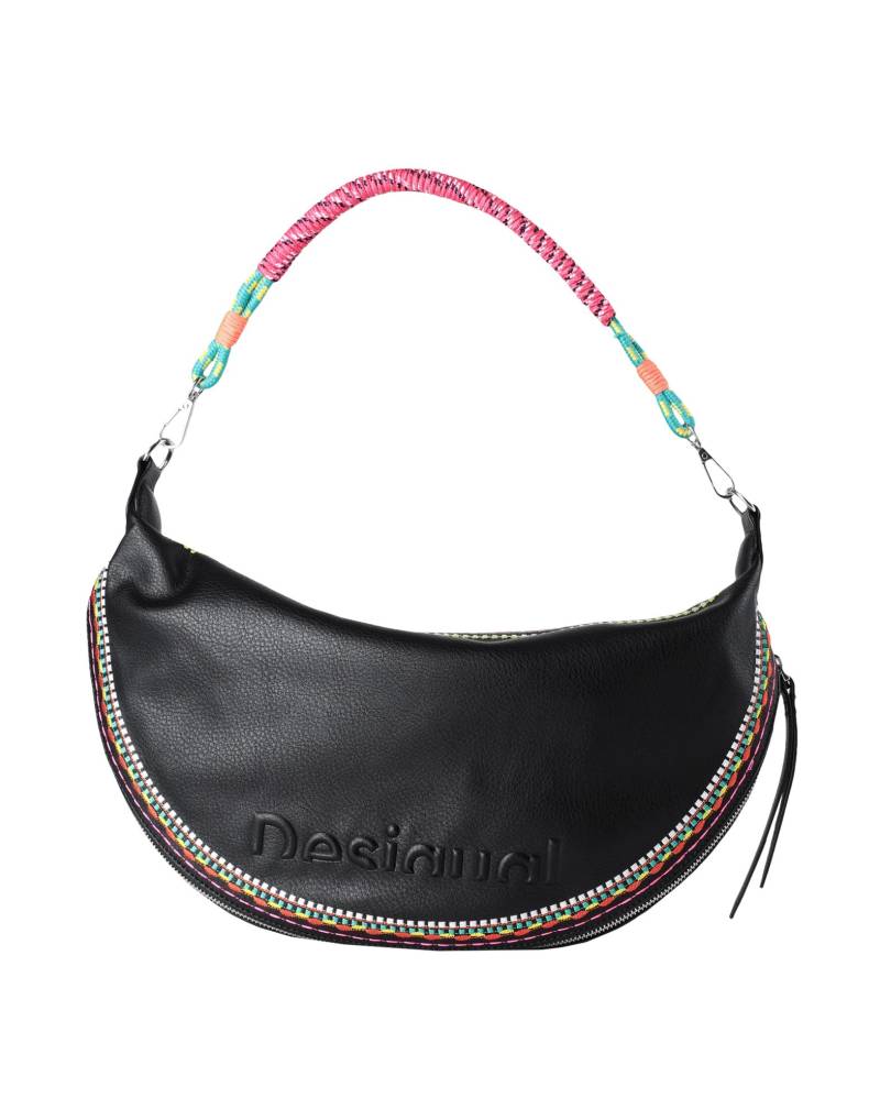 DESIGUAL Schultertasche Damen Schwarz von DESIGUAL