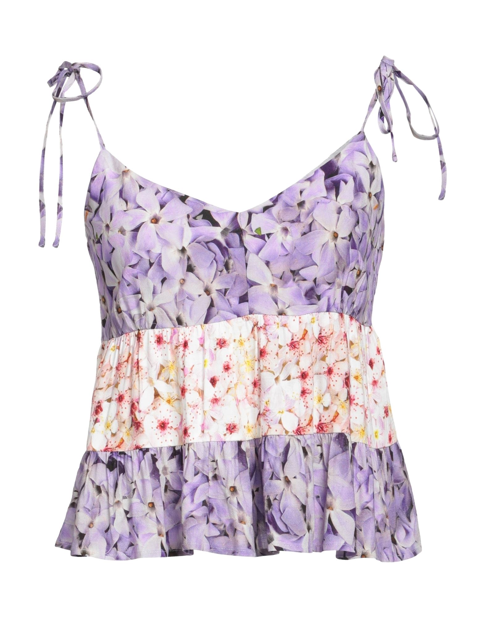 DESIGUAL Top Damen Violett von DESIGUAL