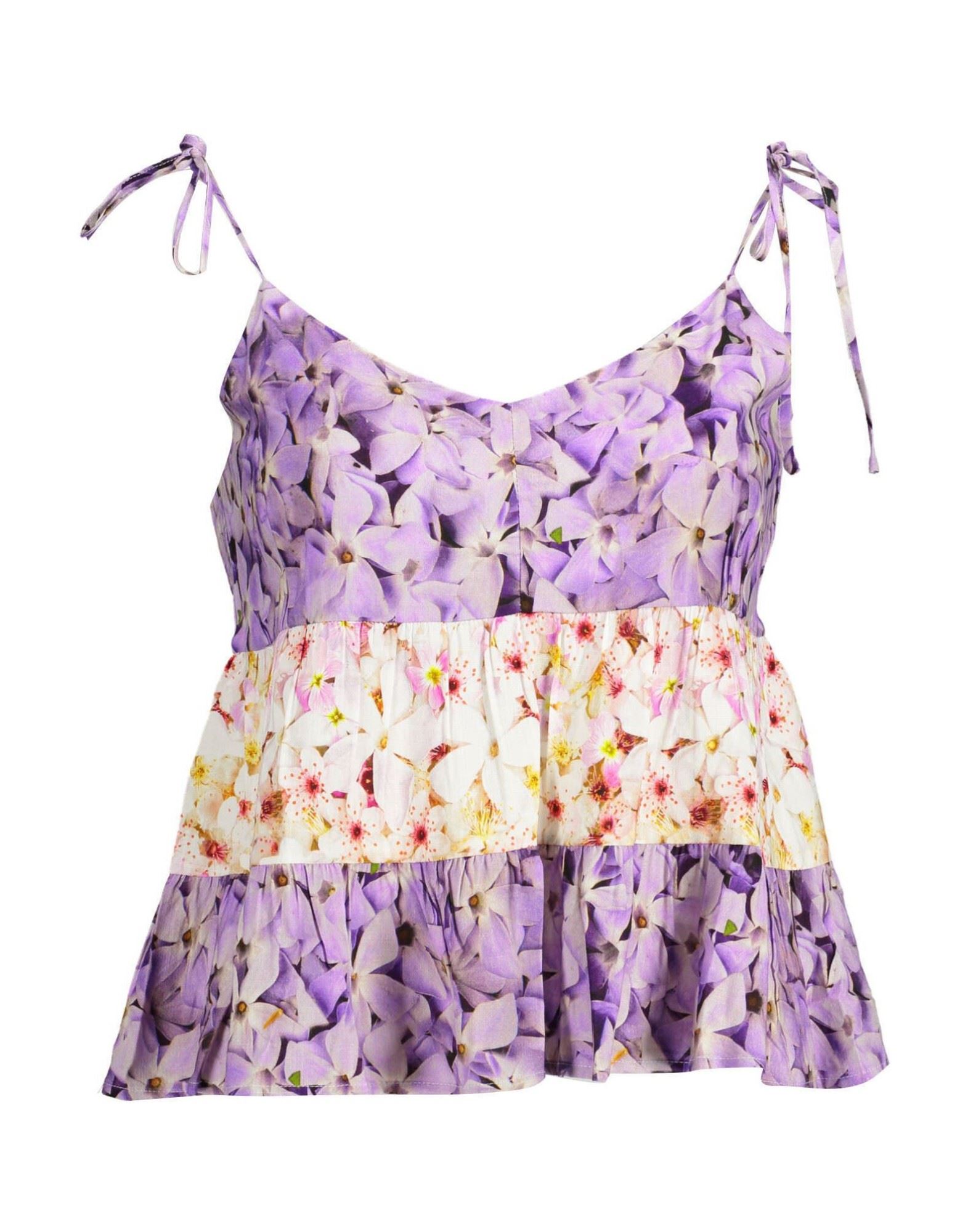 DESIGUAL Top Damen Violett von DESIGUAL