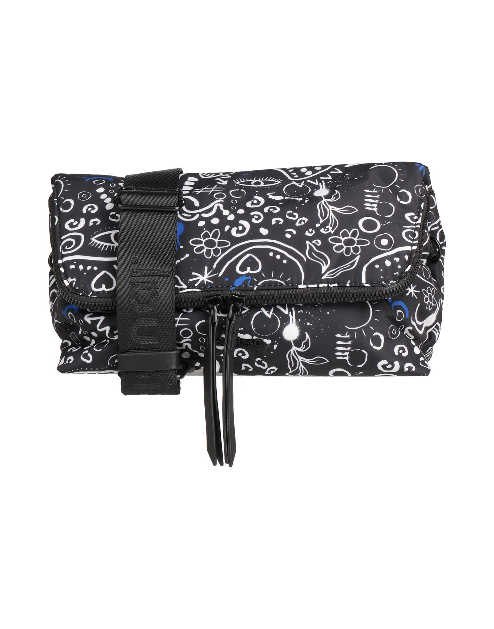 DESIGUAL Umhängetasche Damen Schwarz von DESIGUAL