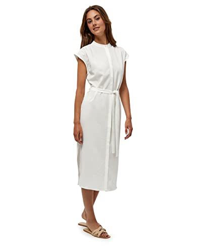 DESIRES Damen Jada Jurk Kleid, 0001 White, XS EU von Desires