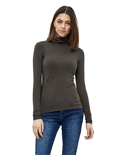 DESIRES Damen Jamaica Rollneck Grün L von Desires