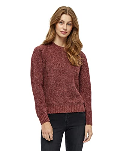 DESIRES Damen Jelva O-neck Pullover Braun L von Desires