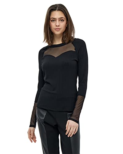 DESIRES Damen Josette Langarm Schwarz XXL von Desires