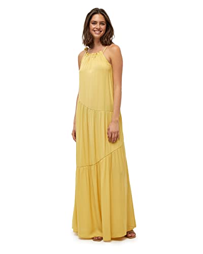 DESIRES Damen Joyla Halter Dress Kleid, 6108 Dark Yellow, S EU von Desires