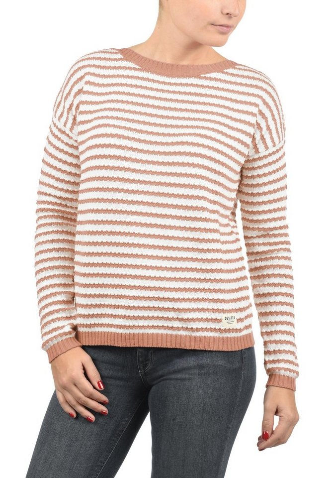 DESIRES Strickpullover Hilde Strickpulli in Streifen Optik von DESIRES