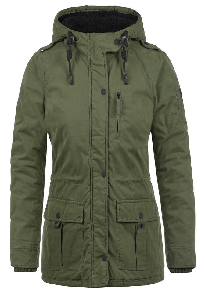 DESIRES Winterjacke Lisa warme Jacke mit Teddyfutter in der Kapuze von DESIRES