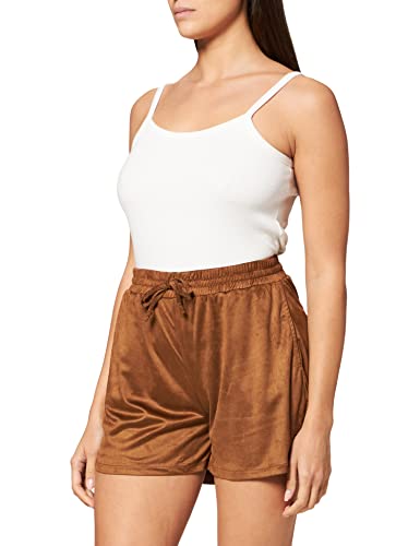 Desires ,Women's ,Doriana Shorts, 5428 LEATHER BROWN ,M von Desires