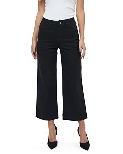 Desires Florence Damen Hosen Größe 38 | Schwarze Hose Damen | Damen Jeans Stretch Qualität | Jeans Damen High Waist | Jeanshose Damen Mit Leichtem Stretchanteil von Desires