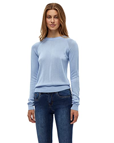 DESIRES Damen Desires Benelli | Damen in Blau Herbst Pulli Damen Größe Pullover, 2272 Serenity Blue, L EU von Desires