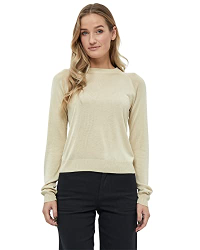 Desires Benelli Pullover Damen | Damenpullover Langarm und Puffärmel | Hochwertiger Damen Pullover Winter | Langer Pullover Damen Winter mit V-Ausschnitt von Desires