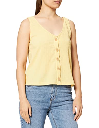 Desires ,Women's ,Daniella Top, 6004 RAFFIA YELLOW ,XS von Desires