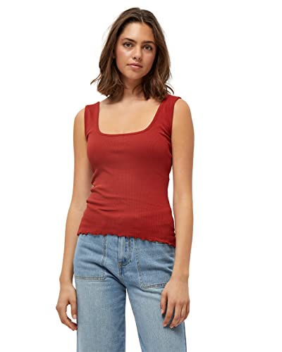 Desires ,Women's ,Dareen GOTS Top, 8876 Burnt Red ,S von Desires