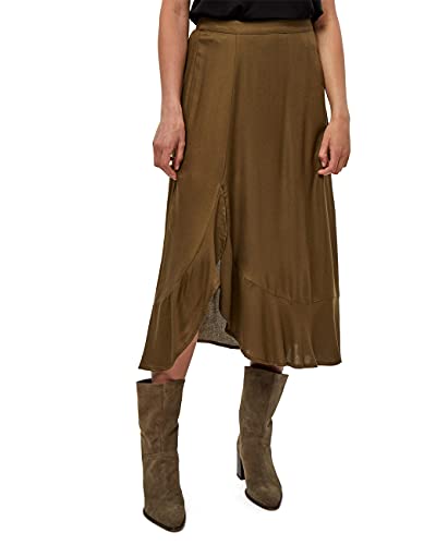 Desires ,Women's ,Efia Skirt, 3611 MILITARY OLIVE ,M von Desires