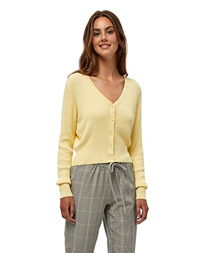 Desires ,Women's ,Geisha Rib Cardigan, 6040 PALE YELLOW ,L von Desires