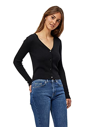 Desires ,Women's ,Geisha Rib Cardigan, 9000 BLACK ,L von Desires