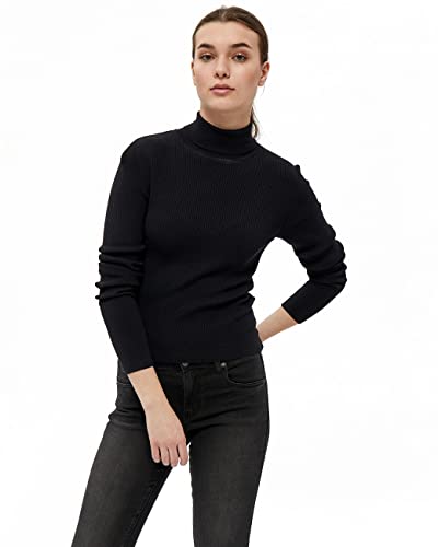 Desires ,Women's ,Geisha Rib Rollneck, 9000 BLACK ,S von Desires