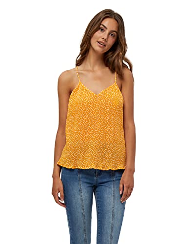 Desires ,Women's ,Jola Top, 6106P Radiant yellow print ,S von Desires