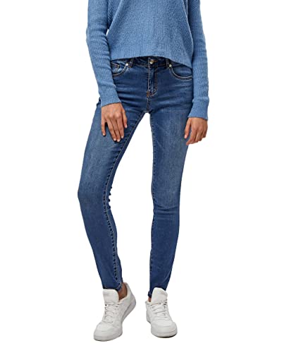 DESIRES Damen Lola Denim Midwaist Jeanshose mit mittelhohem Bund, 9600 Light Blue Wash, 27W EU von Desires