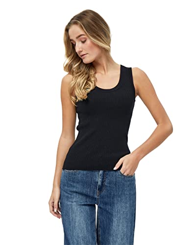 Desires Aneli Rib Tank Top Damen Top In Schwarz Herbst Damen Oberteile Größe Xs von Desires