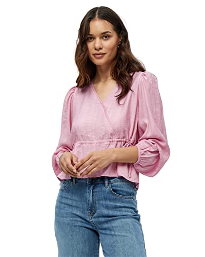 Desires Astra Lange Ärmel Bluse Bluse Damen In Pink Herbst Bluse Elegant Größe M von Desires