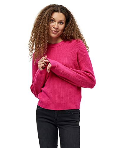 DESIRES Damen Dita O-neck Pullover Rosa Xl von Desires