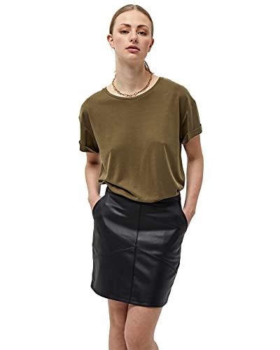 Desires Giselle T-Shirt Damen Größe XS | Grünes Tshirt Damen | Frühling Bluse T Shirt Damen Kurzarm | Shirt Damen Elegant Mit Kurzen Ärmeln von Desires