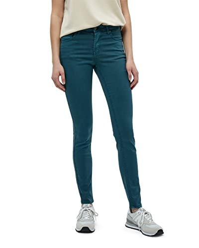 Desires Lola Garment Dye Midwaist Damen Jeans Größe 27 | Blaues Jeans Damen | Damen Jeans Stretch Mittel Tailliert | Jeanshose Damen Mit Enger Passform | Allseitige Hose Damen Mit Taschen von Desires