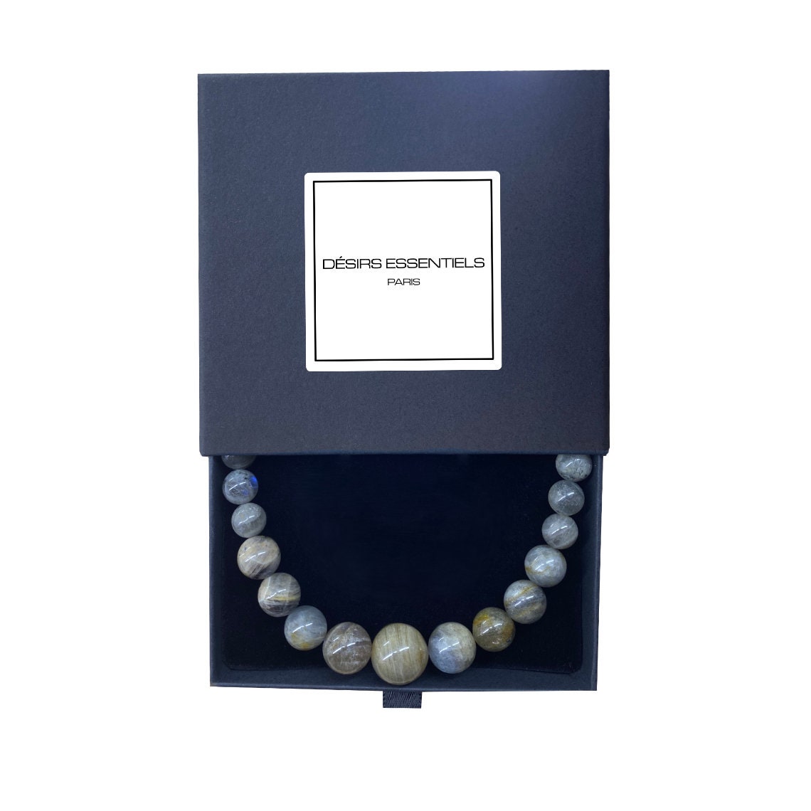 Progressive Halskette Aus Natürlichen Halbedelsteinen Mit Labradorit-Perlen - Geschenkbox Valentinstag Hochzeit Party Geburtstag Progressive Halskette Aus Natürlichen Halbedelsteinen Mit Labradorit-Perlen - Geschenkbox Valentinstag Hochzeit Party Geburtstag von DESIRSESSENTIELS
