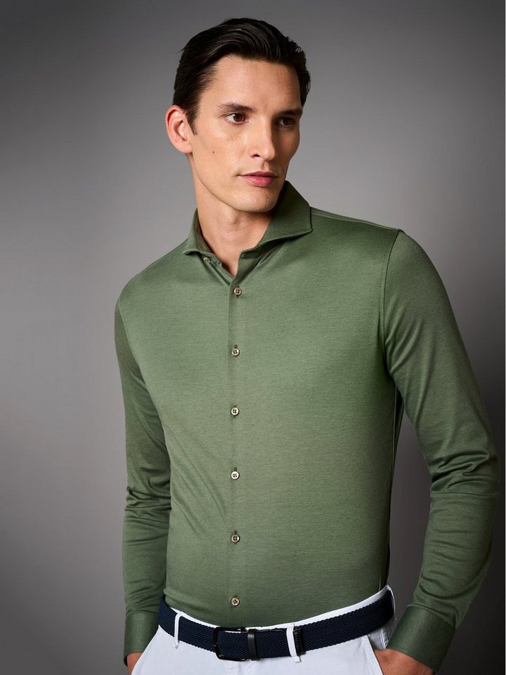 DESOTO Businesshemd Luxury Hai aus Jersey mit Hai Kragen von DESOTO