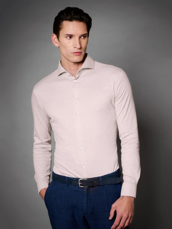 DESOTO Businesshemd Luxury Hai aus Jersey mit Hai Kragen von DESOTO