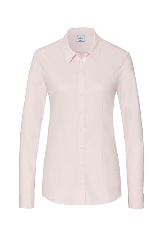 DESOTO Damen Jerseybluse - Bügelfrei pink Uni 42 von DESOTO