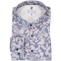 DESOTO Herren Hemd grau gemustert von DESOTO