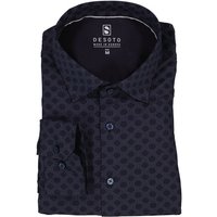 DESOTO Herren Hemd blau Kent von DESOTO