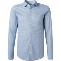 DESOTO Herren Hemd blau gemustert von DESOTO