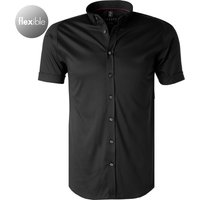 DESOTO Herren Kurzarmhemd schwarz Slim Fit DESOTO Herren Kurzarmhemd schwarz Slim Fit von DESOTO