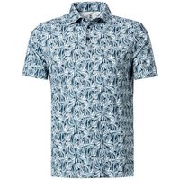 DESOTO Herren Polo-Shirt blau Baumwoll-Jersey von DESOTO