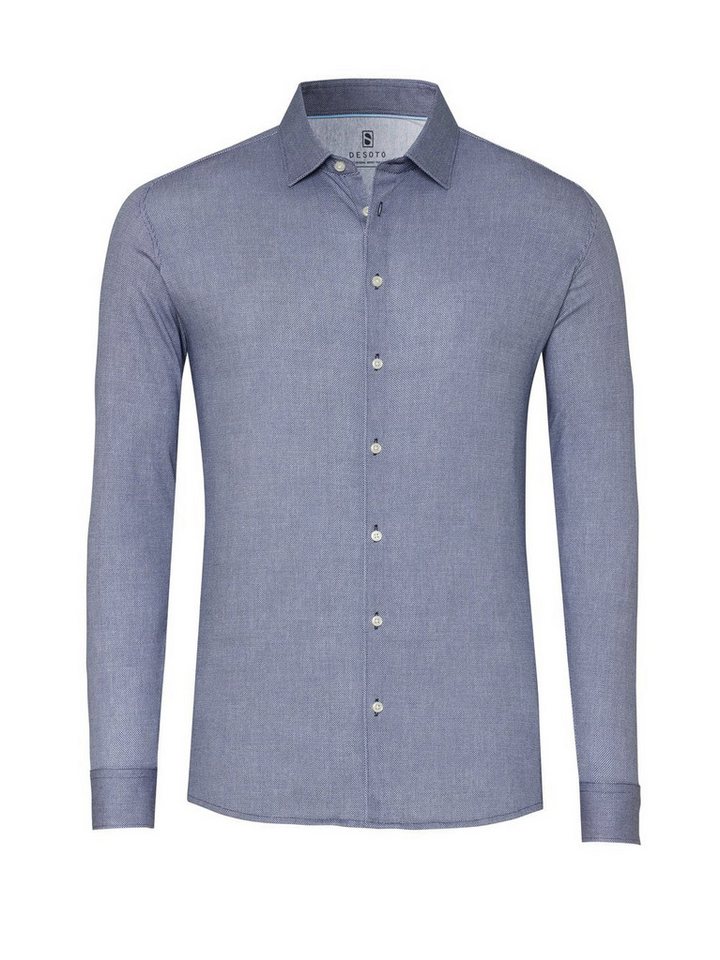 DESOTO Langarmhemd Jerseyhemd Casual Kent von DESOTO
