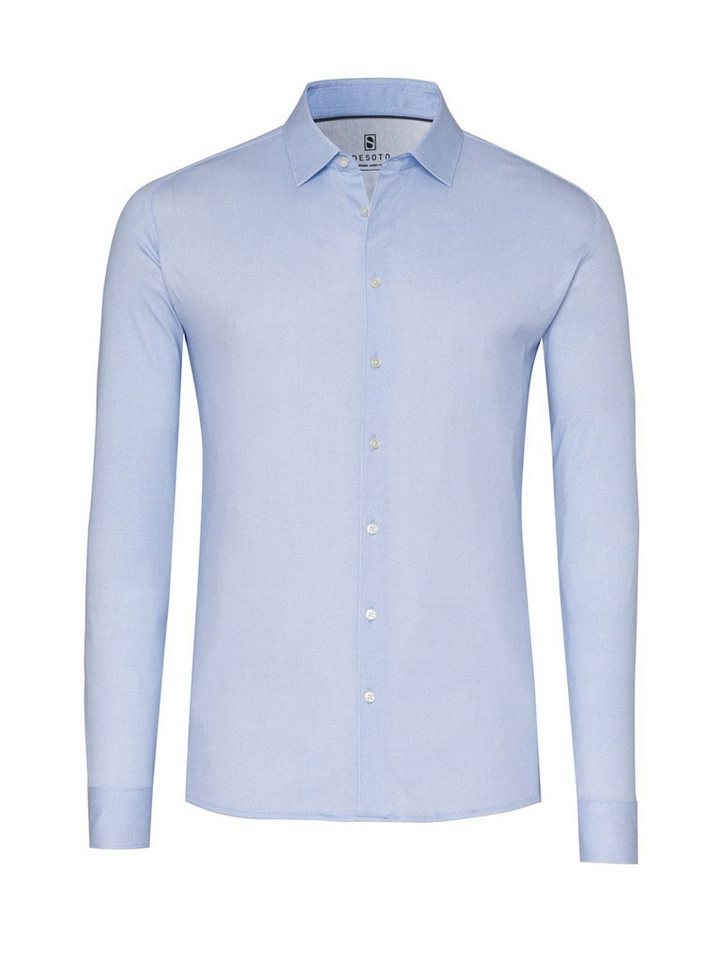 DESOTO Langarmhemd Jerseyhemd Casual Kent von DESOTO