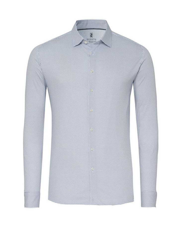 DESOTO Langarmhemd Jerseyhemd Casual Kent von DESOTO
