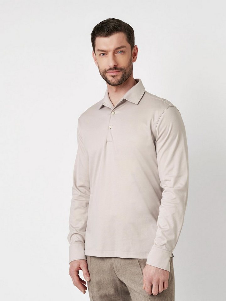 DESOTO Poloshirt Luxury Two Ply Polo Revers aus feinster Two Ply Qualität von DESOTO