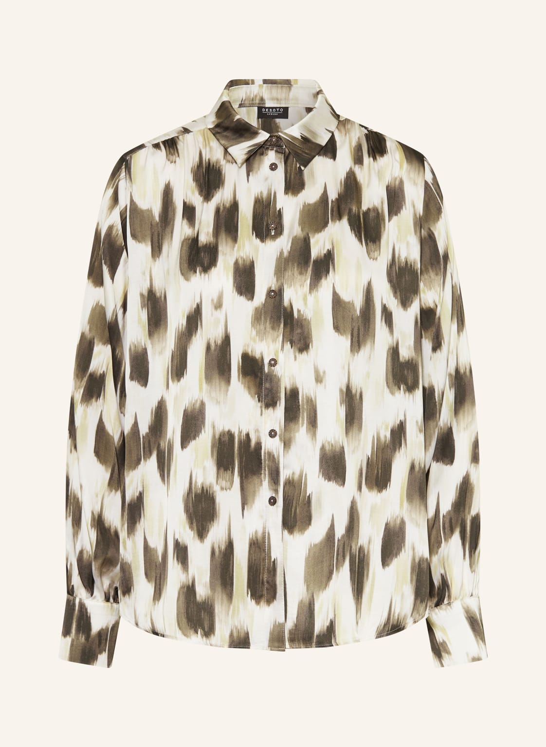 Desoto Hemdbluse Lena Aus Satin weiss von DESOTO