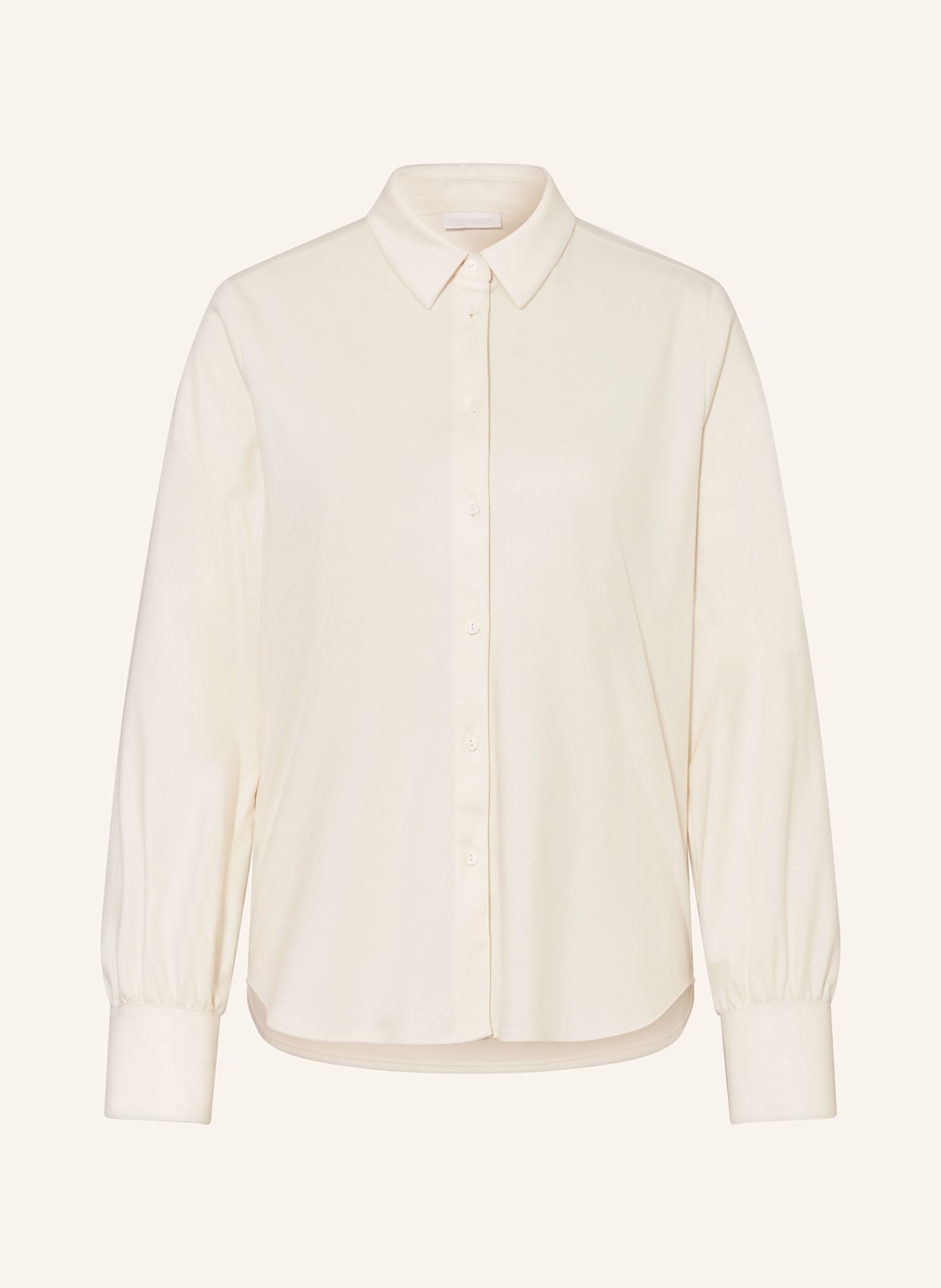 Desoto Hemdbluse Lizzy Aus Jersey weiss von DESOTO