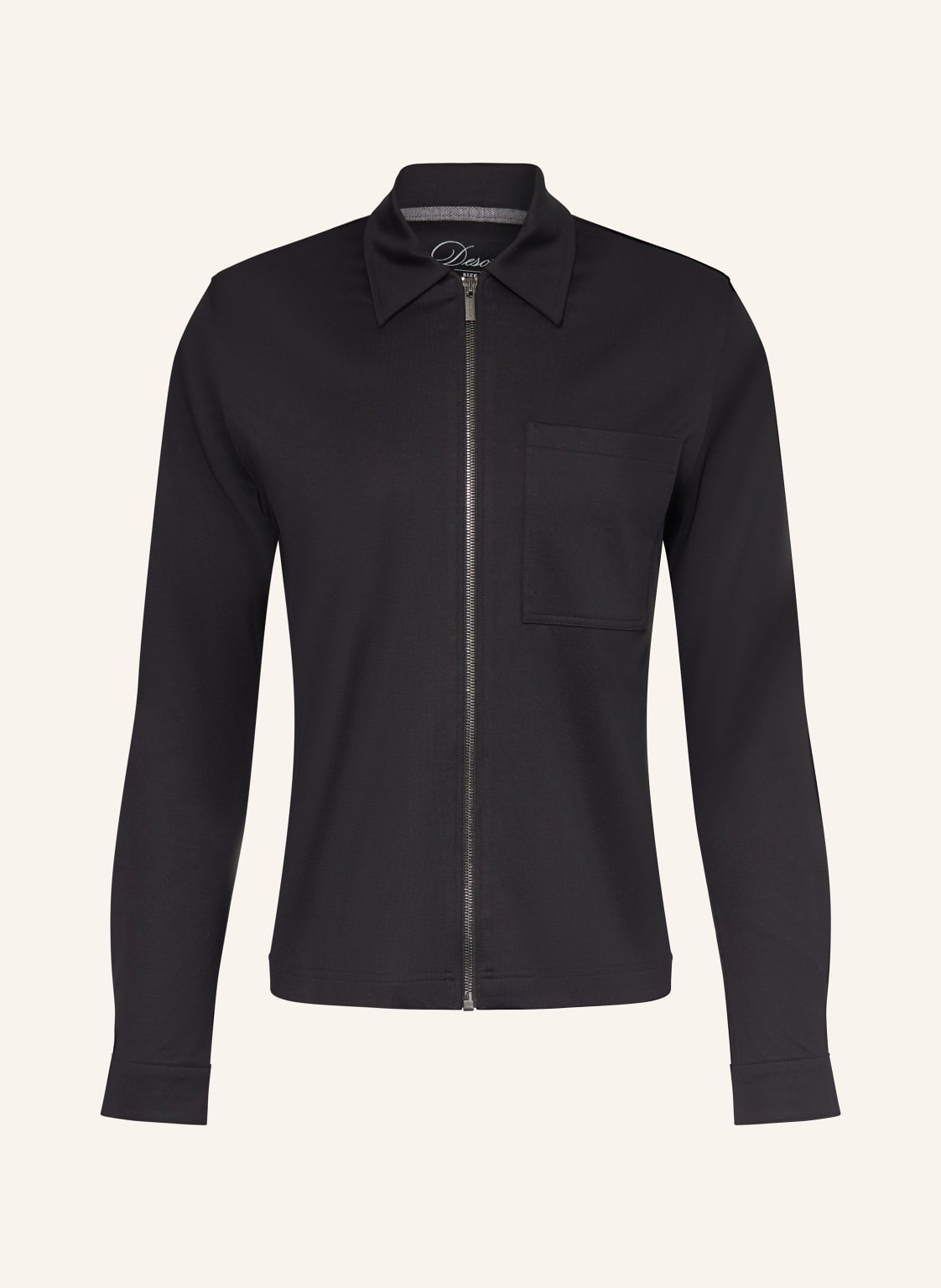 Desoto Jersey-Overjacket schwarz von DESOTO