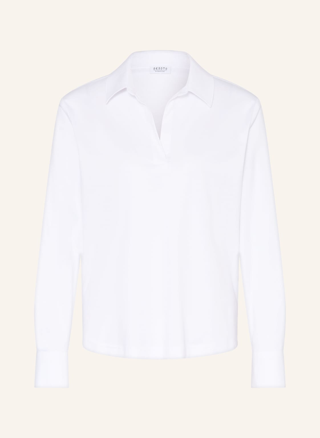 Desoto Jersey-Poloshirt Fiona weiss von DESOTO